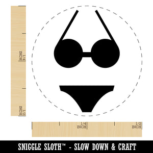 Bikini Bathing Swimming Suit Solid Rubber Stamp for Stamping Crafting Planners