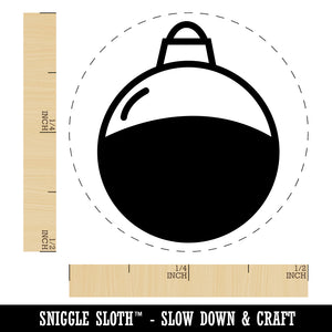 Fishing Float Bobber Rubber Stamp for Stamping Crafting Planners