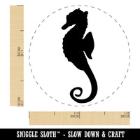 Seahorse Solid Rubber Stamp for Stamping Crafting Planners