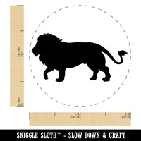 Lion Solid Rubber Stamp for Stamping Crafting Planners