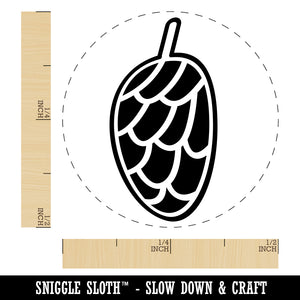 Pinecone Doodle Rubber Stamp for Stamping Crafting Planners