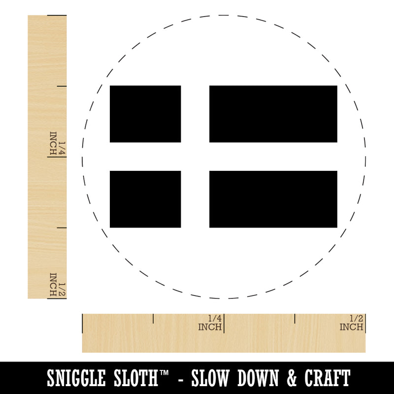 Sweden Flag Rubber Stamp for Stamping Crafting Planners