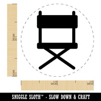 Director Movie Chair Rubber Stamp for Stamping Crafting Planners