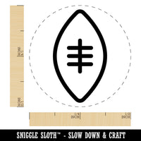 Football Icon Rubber Stamp for Stamping Crafting Planners
