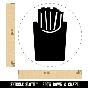 French Fries Rubber Stamp for Stamping Crafting Planners