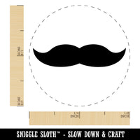 Mustache Solid Rubber Stamp for Stamping Crafting Planners