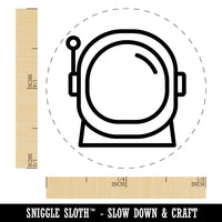 Astronaut Helmet Icon Rubber Stamp for Stamping Crafting Planners