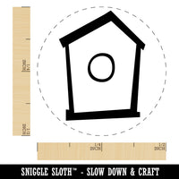 Birdhouse Doodle Rubber Stamp for Stamping Crafting Planners