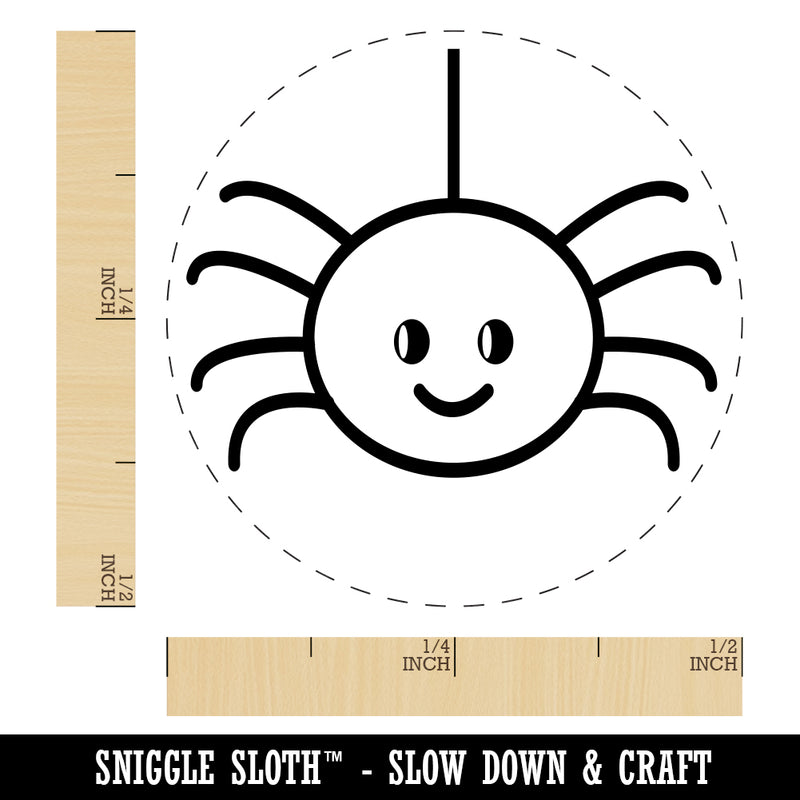 Cute Spider Rubber Stamp for Stamping Crafting Planners