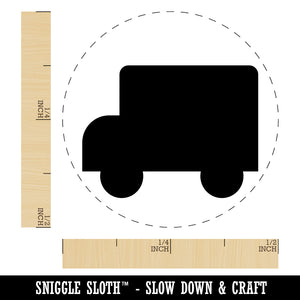 School Bus Solid Rubber Stamp for Stamping Crafting Planners