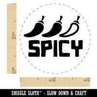 Flavor Spicy Rubber Stamp for Stamping Crafting Planners