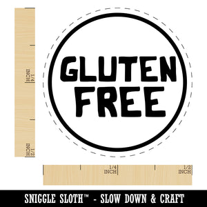 Gluten Free Rubber Stamp for Stamping Crafting Planners