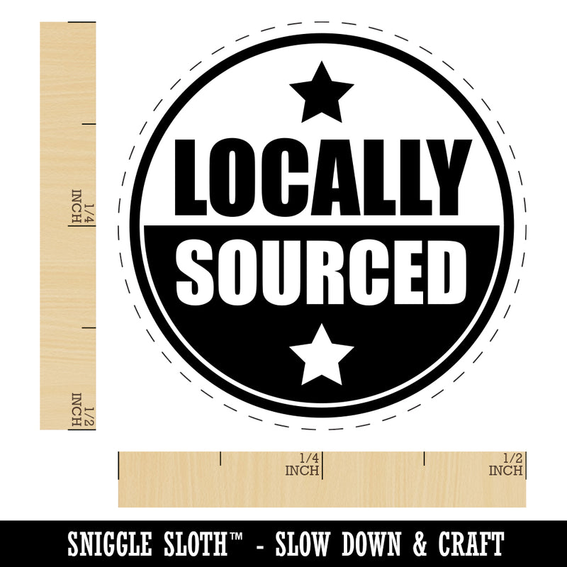 Locally Sourced Rubber Stamp for Stamping Crafting Planners