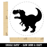 Tyrannosaurus Rex Silhouette Rubber Stamp for Stamping Crafting Planners