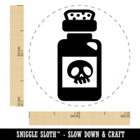 Poison Potion Bottle Rubber Stamp for Stamping Crafting Planners