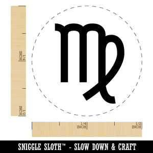 Virgo Horoscope Astrological Zodiac Sign Rubber Stamp for Stamping Crafting Planners