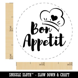 Bon Appetit Love Cooking Baking Rubber Stamp for Stamping Crafting Planners