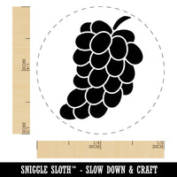 Bundle of Grapes Fruit Solid Rubber Stamp for Stamping Crafting Planners