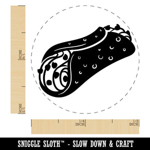 Cannoli Italian Dessert Rubber Stamp for Stamping Crafting Planners