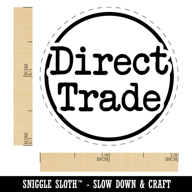 Direct Trade Typewriter Font Rubber Stamp for Stamping Crafting Planners