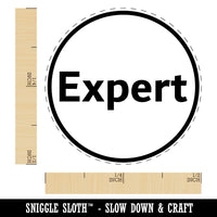 Expert Difficulty Rubber Stamp for Stamping Crafting Planners