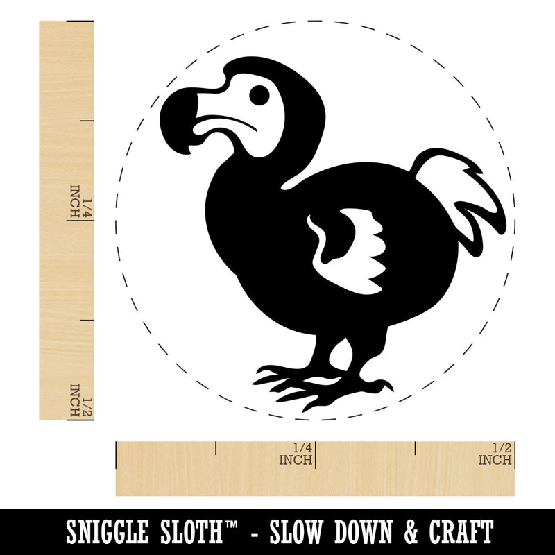 Extinct Dodo Bird Rubber Stamp for Stamping Crafting Planners