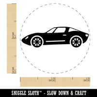 Fast Sports Car Vehicle Rubber Stamp for Stamping Crafting Planners