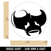 Manta Ray Rubber Stamp for Stamping Crafting Planners