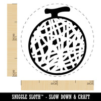 Sweet Honeydew Melon Fruit Rubber Stamp for Stamping Crafting Planners