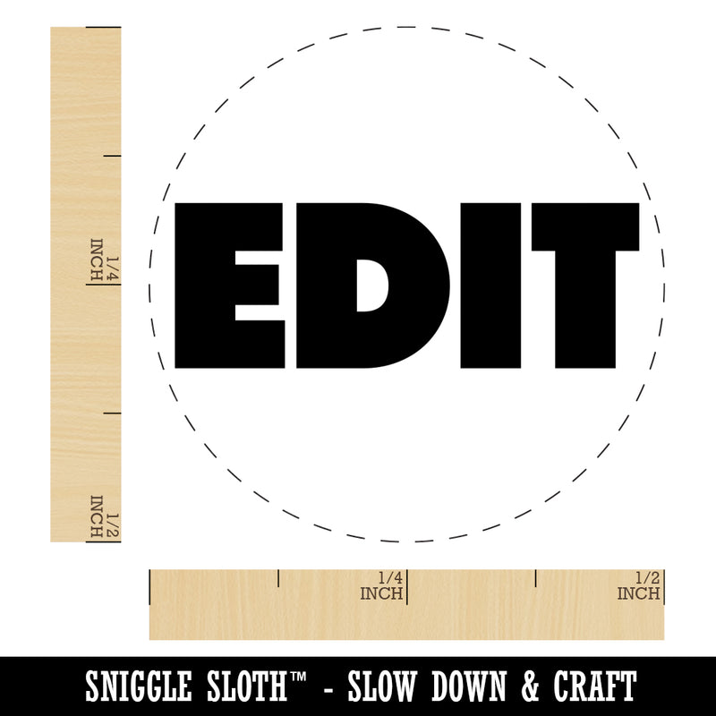 Edit Bold Text Teacher School Rubber Stamp for Stamping Crafting Planners