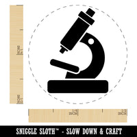 Microscope Biology Science Rubber Stamp for Stamping Crafting Planners