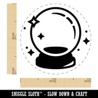 Fortune Teller Magical Crystal Ball Rubber Stamp for Stamping Crafting Planners