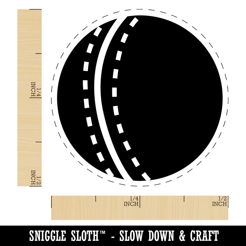 Cricket Sport Ball Rubber Stamp for Stamping Crafting Planners