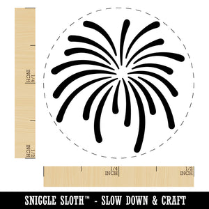Firework Fourth of July Rubber Stamp for Stamping Crafting Planners