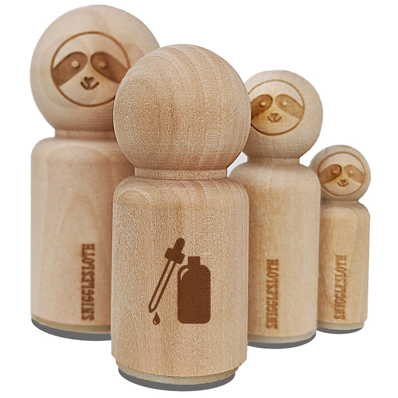 Dropper Bottle Rubber Stamp for Stamping Crafting Planners