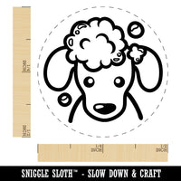 Dog Wash Bubble Bath Rubber Stamp for Stamping Crafting Planners