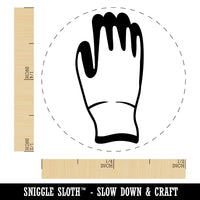 Garden Glove Gardening Work Rubber Stamp for Stamping Crafting Planners