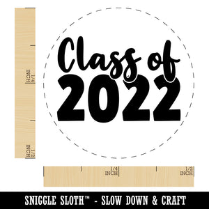 Class of 2022 Graduation Rubber Stamp for Stamping Crafting Planners