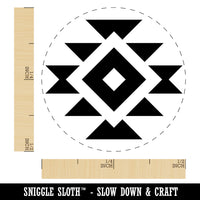 Southwest Pattern Shape Rubber Stamp for Stamping Crafting Planners