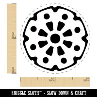 Mechanical Gear Cog Machine Wheel Rubber Stamp for Stamping Crafting Planners