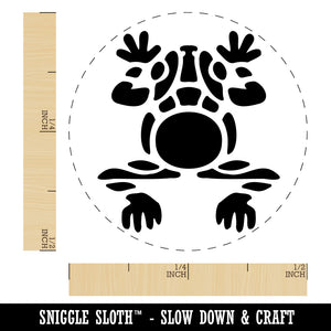 Southwestern Style Tribal Frog Toad Rubber Stamp for Stamping Crafting Planners