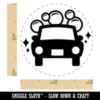 Car Wash Rubber Stamp for Stamping Crafting Planners