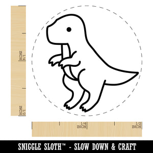 Baby Nursery T-Rex Dinosaur Rubber Stamp for Stamping Crafting Planners