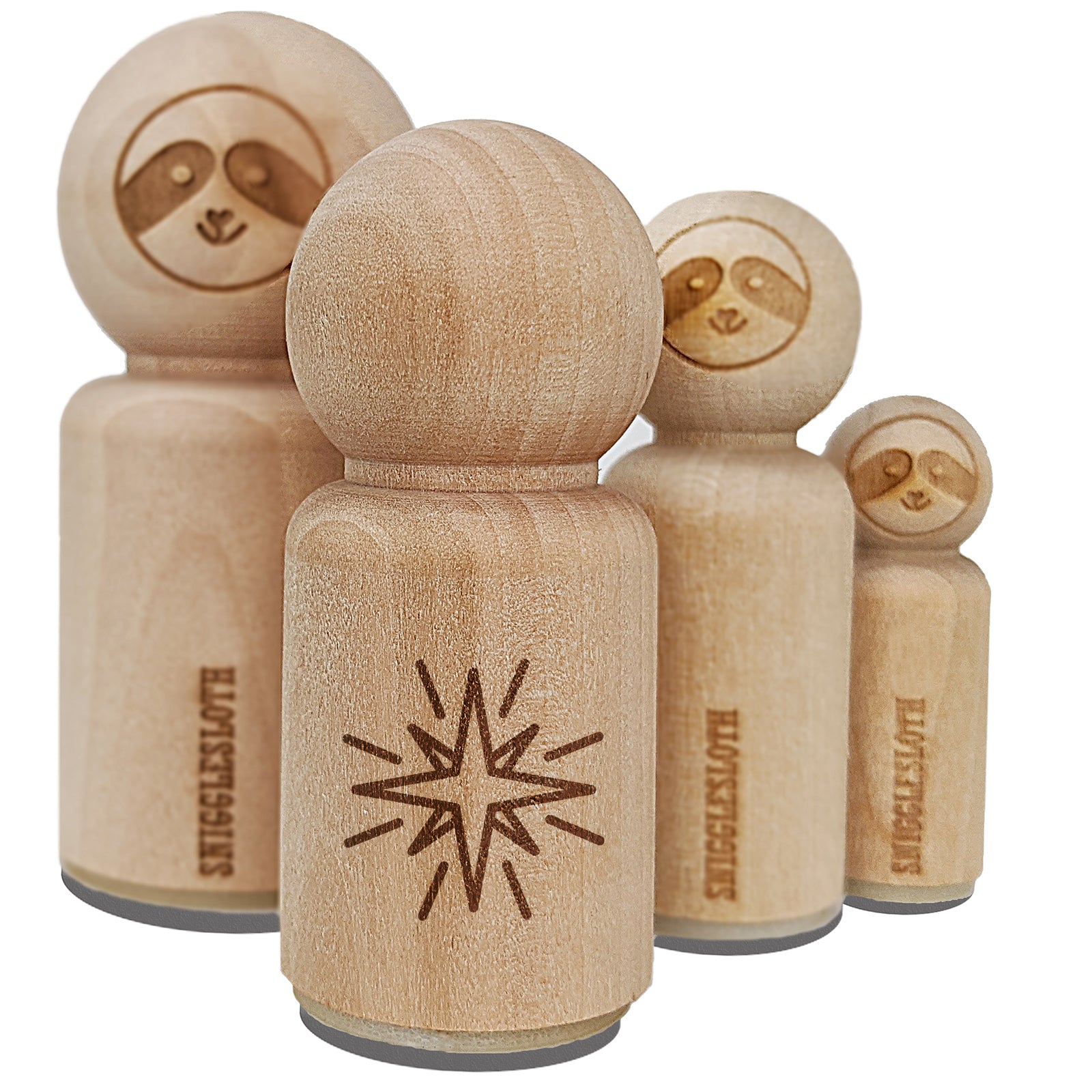Shining Star Rubber Stamp for Stamping Crafting Planners