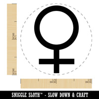 Astronomy Venus Astrology Planet Symbol Rubber Stamp for Stamping Crafting Planners