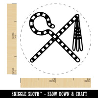 Egyptian Crook and Flail Pharaoh Rubber Stamp for Stamping Crafting Planners