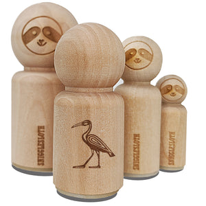 Ibis Hieroglyph Bird Egyptian Rubber Stamp for Stamping Crafting Planners