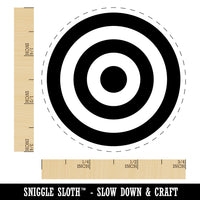 Bullseye Target Rubber Stamp for Stamping Crafting Planners