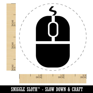 Computer Mouse Rubber Stamp for Stamping Crafting Planners