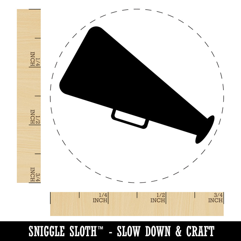 Megaphone Bullhorn Coach Cheerleading Rubber Stamp for Stamping Crafting Planners